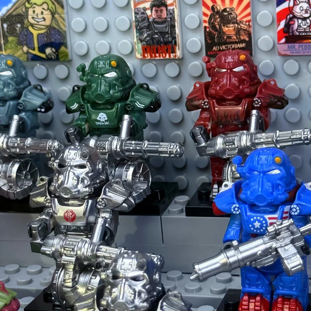 Fallout Power Armor Collection – 11 Custom Minifigures Set - Picture 4 of 8